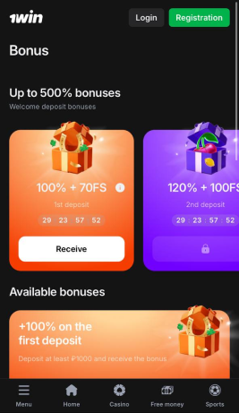 1win Casino bonusları